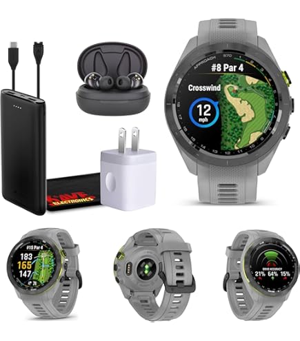 GARMIN APPROACH S70 47mm ブラック Amazon.com: Garmin Approach S70 47MM Black- Golf GPS Fitness